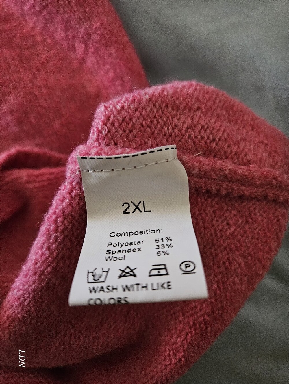 🆕️Pink Long Sleeve Sweater - Picture 2 of 4